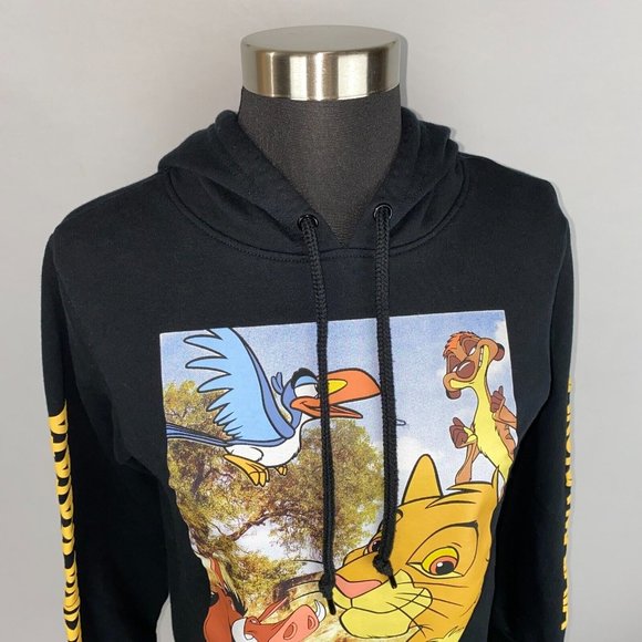 The Lion King Hakuna Matata Hoodie Juniors Size S (3-5) Simba Timon Pumbaa Zazu - Picture 2 of 12
